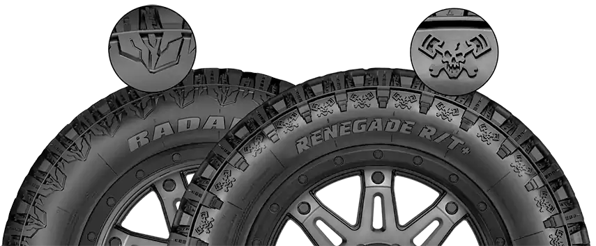 Renegade RT+ Tyres